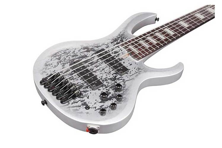 Ibanez BTB25TH6 6 String Silver Blizzard Matte Ibanez BTB25TH6 6 String Silver Blizzard Matte