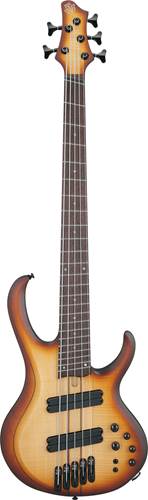 Ibanez BTB705LM 5 String Natural Browned Burst Flat Ibanez BTB705LM 5 String Natural Browned Burst Flat