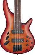 Ibanez SRD905F 5 String Brown Topaz Burst Fretless Bass