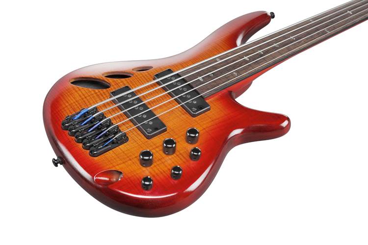 Ibanez SRD905F 5 String Brown Topaz Burst Fretless Bass Ibanez SRD905F 5 String Brown Topaz Burst Fretless Bass