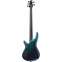 Ibanez SRMS725 5 String Multi Scale Blue Chameleon Back View