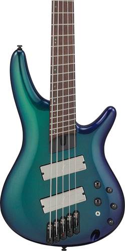 Ibanez SRMS725 5 String Multi Scale Blue Chameleon Ibanez SRMS725 5 String Multi Scale Blue Chameleon