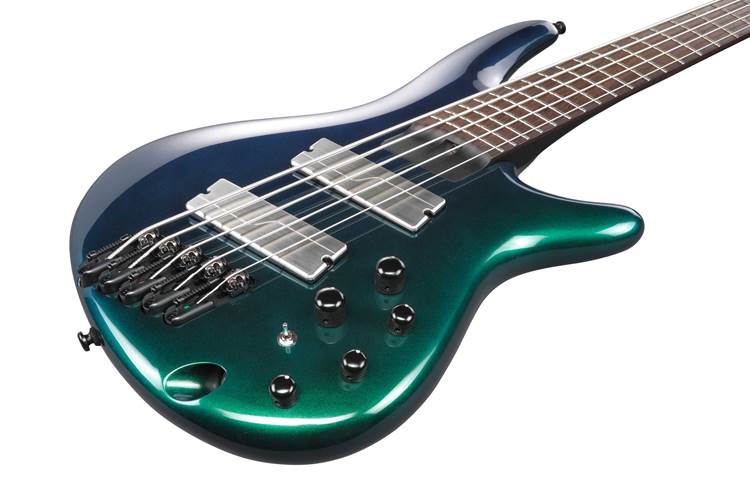 Ibanez SRMS725 5 String Multi Scale Blue Chameleon Ibanez SRMS725 5 String Multi Scale Blue Chameleon