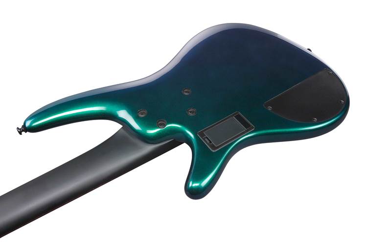 Ibanez SRMS725 5 String Multi Scale Blue Chameleon Ibanez SRMS725 5 String Multi Scale Blue Chameleon