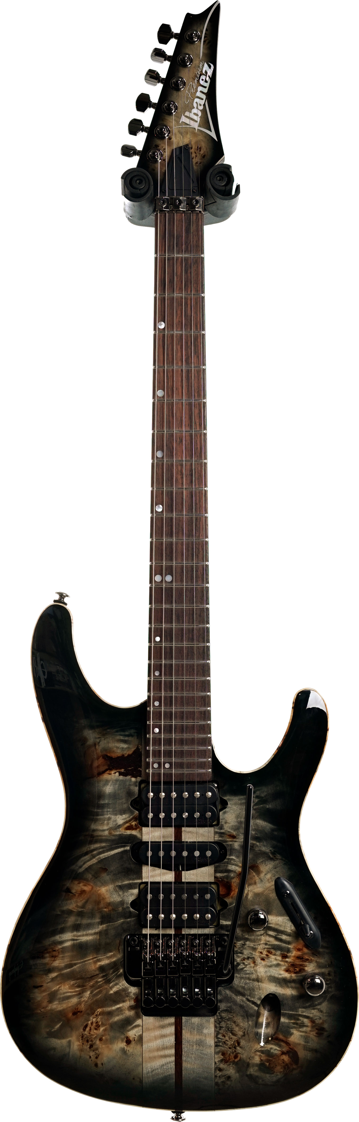 Ibanez S1070PBZ Charcoal Black Burst (Nearly New) #241214245