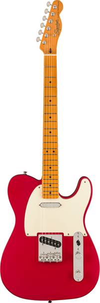 Squier Limited Edition Classic Vibe '60s Custom Telecaster Maple Fingerboard Parchment Pickguard Satin Dakota Red