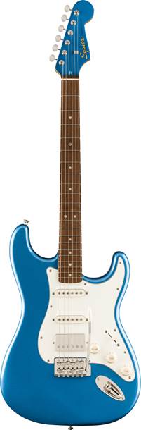 Squier Limited Edition Classic Vibe '60s Stratocaster HSS Laurel Fingerboard Parchment Pickguard Matching Headstock Lake Placid Blue