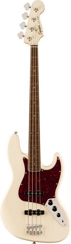 Squier Limited Edition Classic Vibe Mid-'60s Jazz Bass Laurel Fingerboard Tortoiseshell Pickguard Olympic White