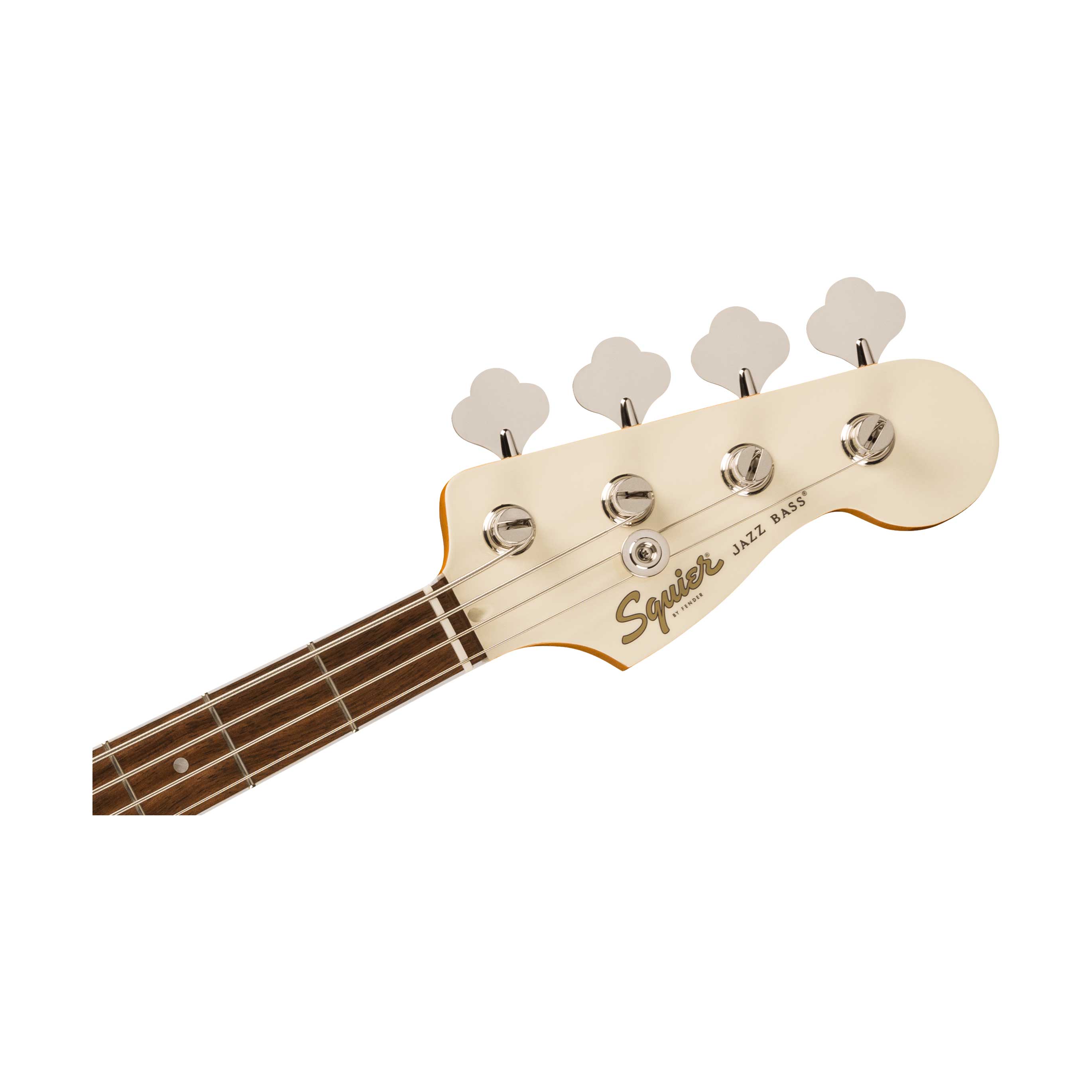 Squier Limited Edition Classic Vibe Mid-'60s Jazz Bass Laurel Fingerboard Tortoiseshell Pickguard Olympic White