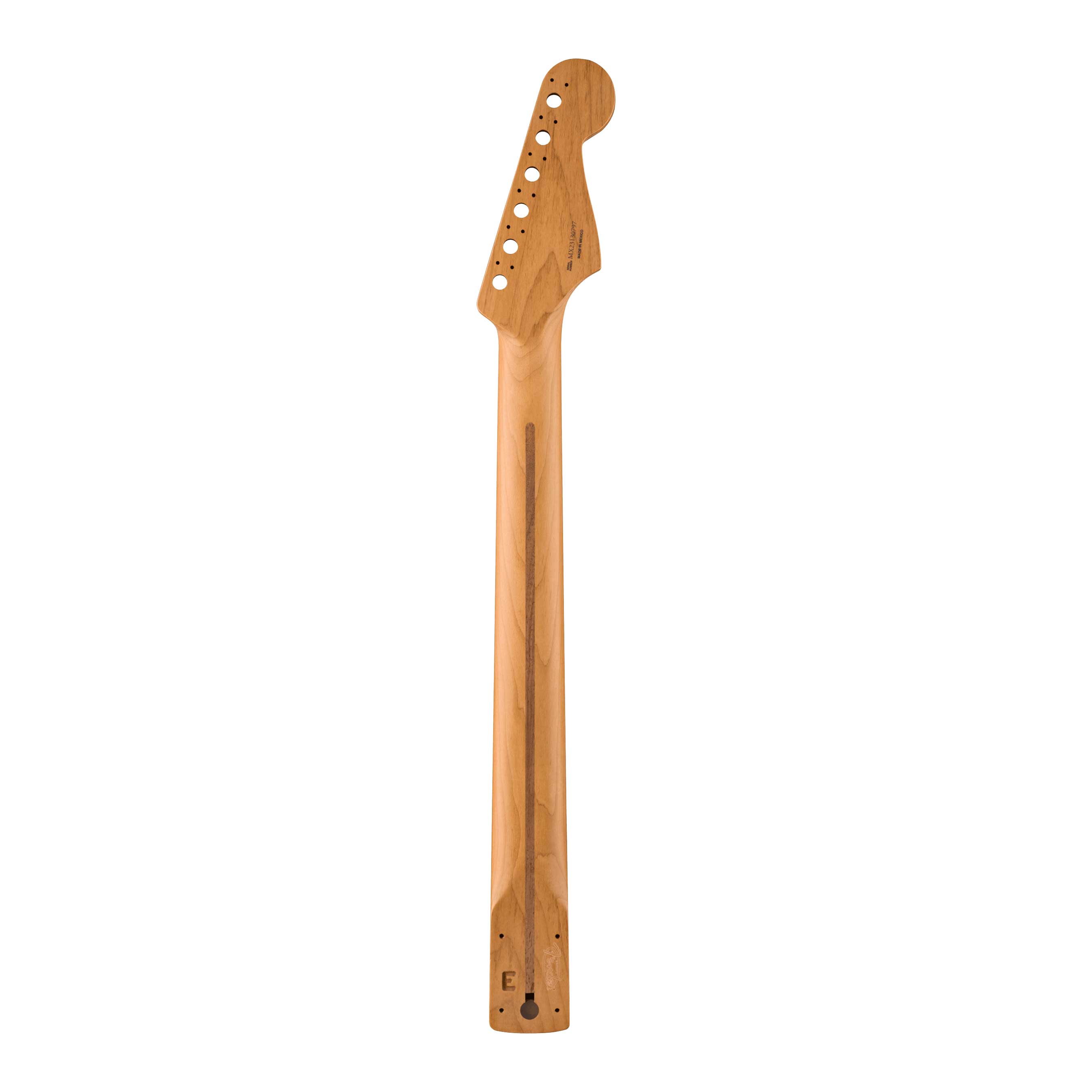 Fender Satin Roasted Maple Stratocaster Left Handed Neck 22 Jumbo Frets 12 Inch Maple Flat Oval Shape