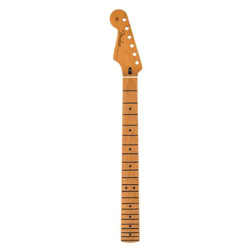 Fender Satin Roasted Maple Stratocaster Left Handed Neck 22 Jumbo Frets 12 Inch Maple Flat Oval Shape