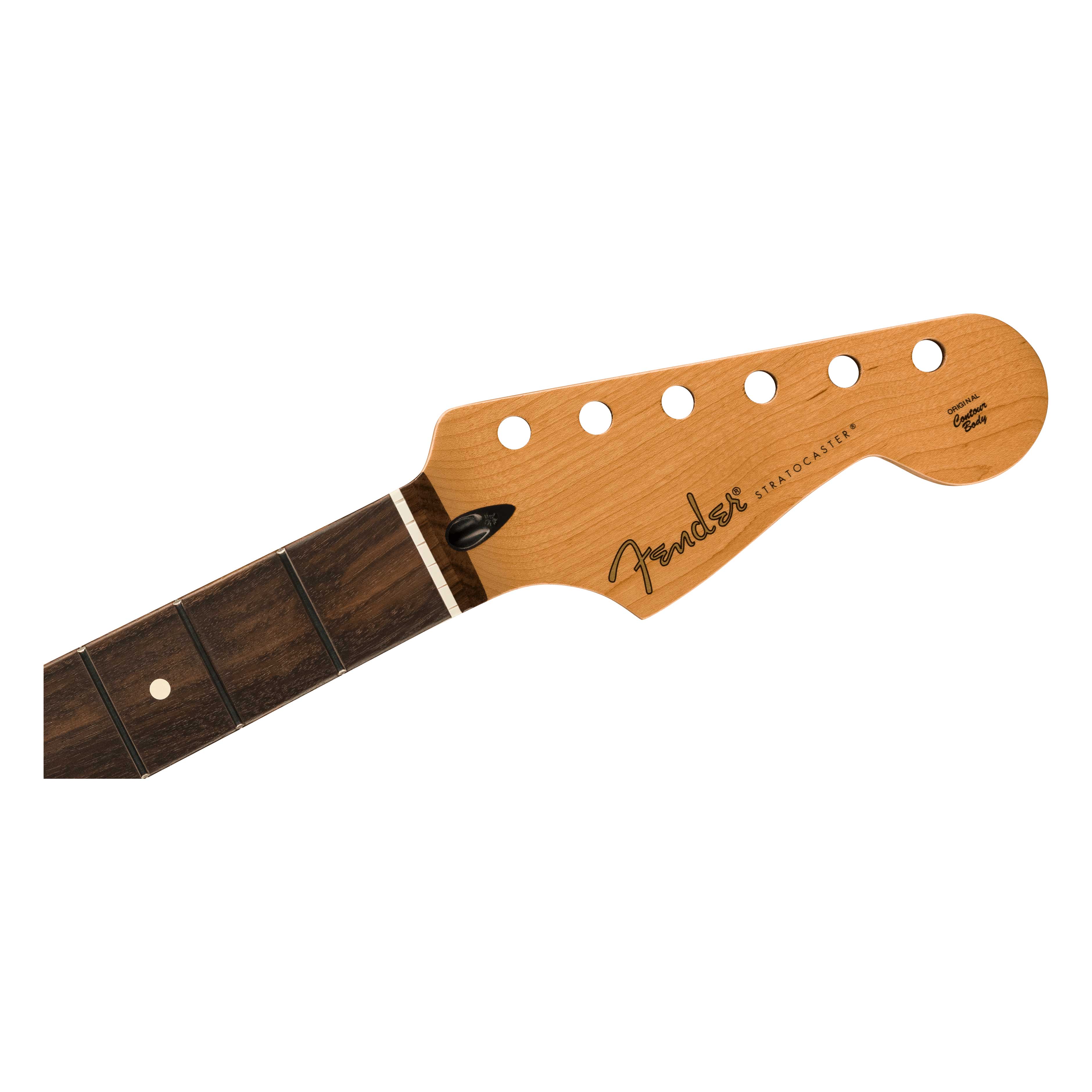 Fender Satin Roasted Maple Stratocaster Neck 22 Jumbo Frets 12 Inch Rosewood Flat Oval Shape