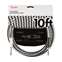 Fender Pro 10 Feet Instrument Cable Checkerboard Front View