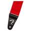 Fender Polypro Strap Red Front View