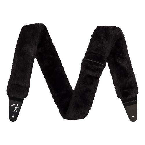 Fender Poodle Plush Strap Black Fender Poodle Plush Strap Black