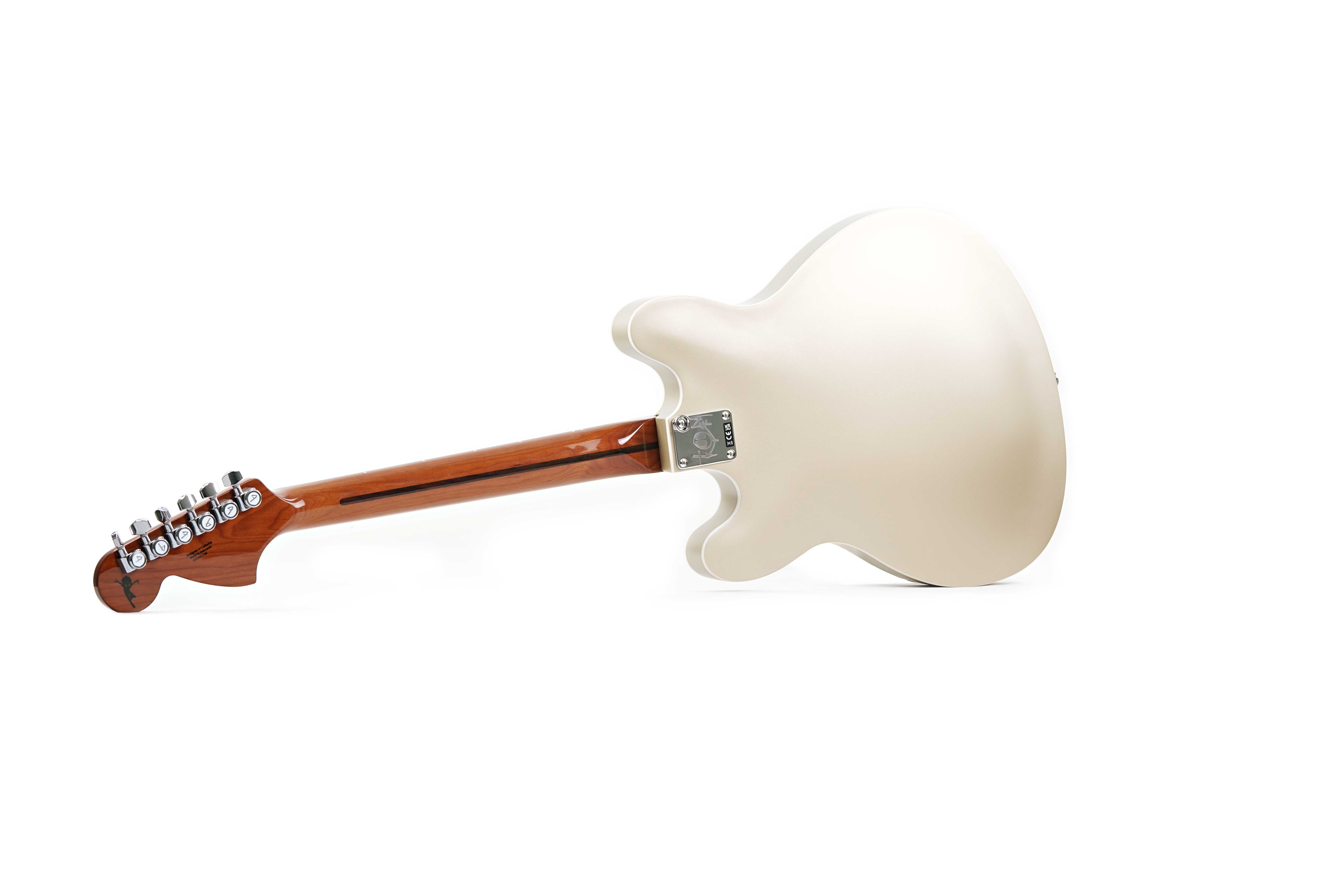 Fender Tom DeLonge Starcaster Rosewood Fingerboard Satin Shoreline Gold