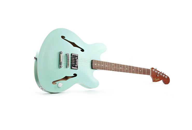 Fender Tom DeLonge Starcaster Rosewood Fingerboard Satin Surf Green Fender Tom DeLonge Starcaster Rosewood Fingerboard Satin Surf Green