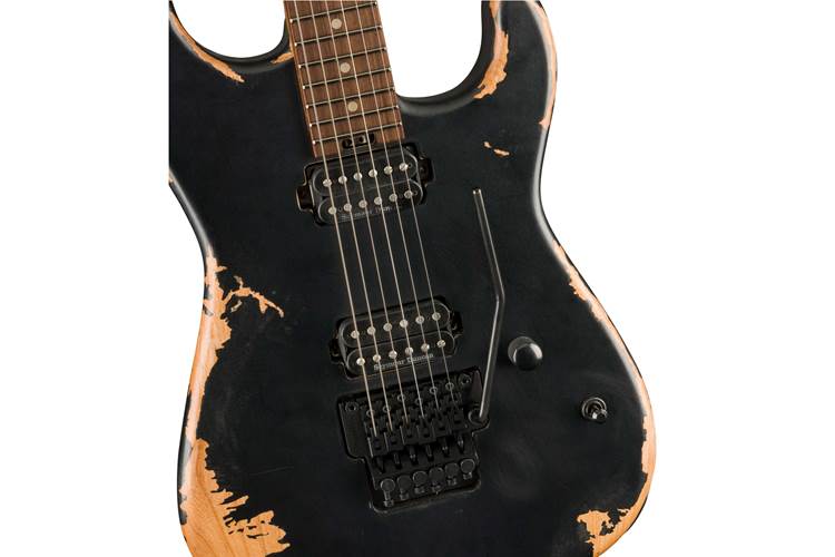Charvel Pro Mod Relic San Dimas HH Floyd Weathered Black Charvel Pro Mod Relic San Dimas HH Floyd Weathered Black