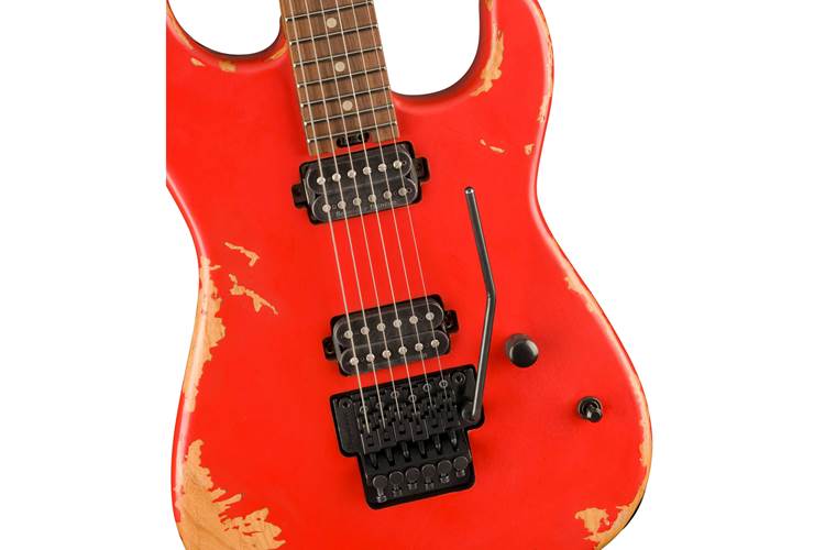 Charvel Pro Mod Relic San Dimas HH Floyd Weathered Orange Charvel Pro Mod Relic San Dimas HH Floyd Weathered Orange