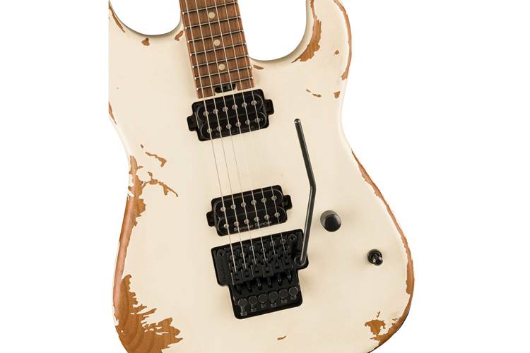Charvel Pro Mod Relic San Dimas HH Floyd Weathered White Charvel Pro Mod Relic San Dimas HH Floyd Weathered White