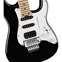 Charvel MJ So-Cal Style 1 HSS FR Gloss Black Maple Fingerboard Front View