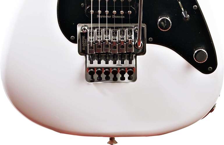 Charvel MJ SC1 24 HSS Floyd Snow White Maple Fingerboard Charvel MJ SC1 24 HSS Floyd Snow White Maple Fingerboard