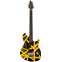 EVH Wolfgang Special Black / Yellow Satin Front View