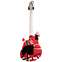 EVH Wolfgang Special Red / Black / White Satin (Ex-Demo) #WG233568M Back View