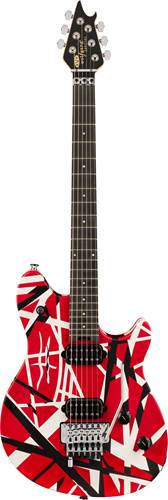 EVH Wolfgang Special Red / Black / White Satin