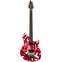 EVH Wolfgang Special Red / Black / White Satin Front View