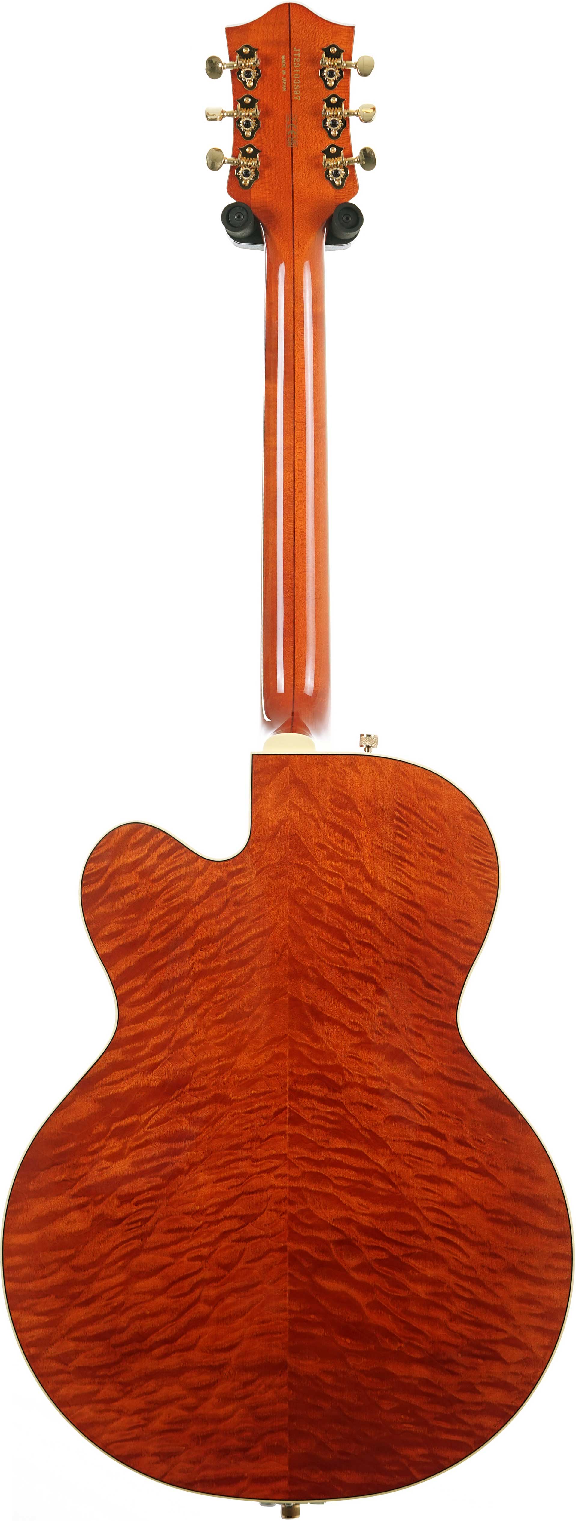 Gretsch G6120TGQM-56 Limited Edition Chet Round Up Orange #JT23103897