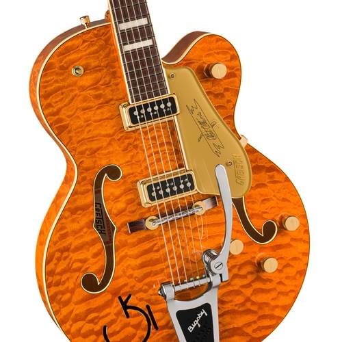 Gretsch G6120TGQM-56 Limited Edition Chet Atkins Roundup Orange Gretsch G6120TGQM-56 Limited Edition Chet Atkins Roundup Orange