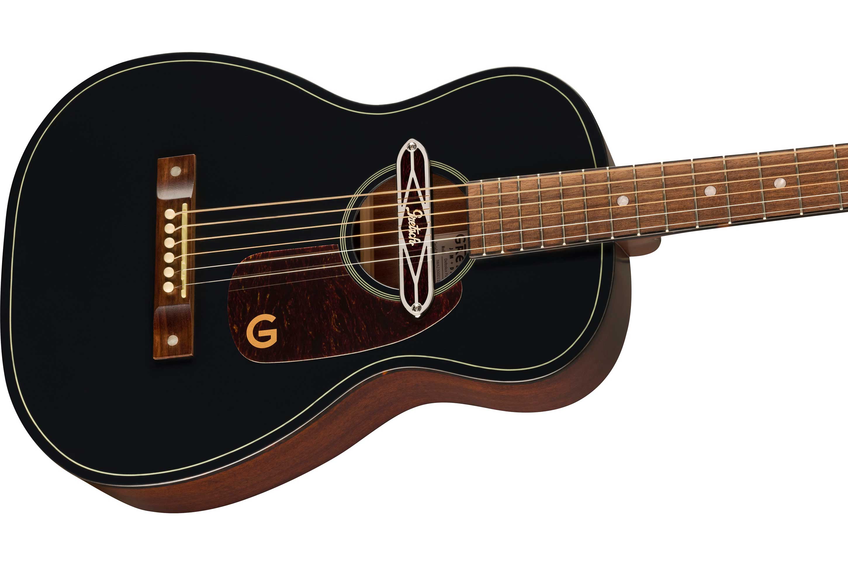 Gretsch Jim Dandy Deltoluxe Parlor Black Top