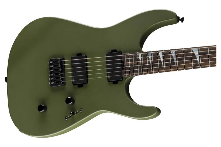 Jackson American Series Soloist SL2 HT Ebony Fingerboard Matte Army Drab Jackson American Series Soloist SL2 HT Ebony Fingerboard Matte Army Drab