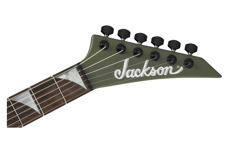 Jackson American Series Soloist SL2 HT Ebony Fingerboard Matte Army Drab Jackson American Series Soloist SL2 HT Ebony Fingerboard Matte Army Drab