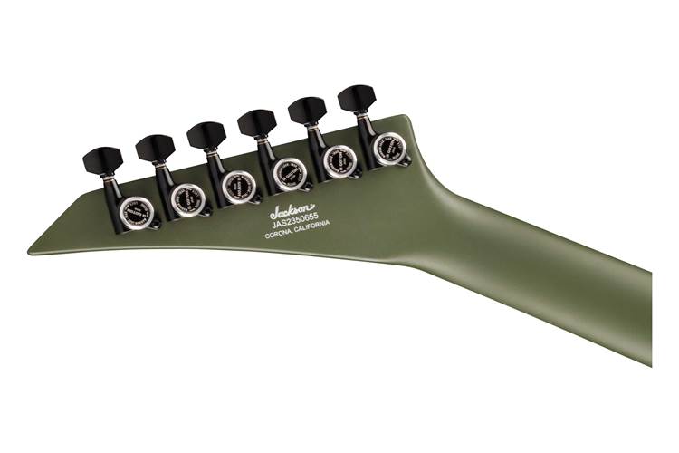 Jackson American Series Soloist SL2 HT Ebony Fingerboard Matte Army Drab Jackson American Series Soloist SL2 HT Ebony Fingerboard Matte Army Drab