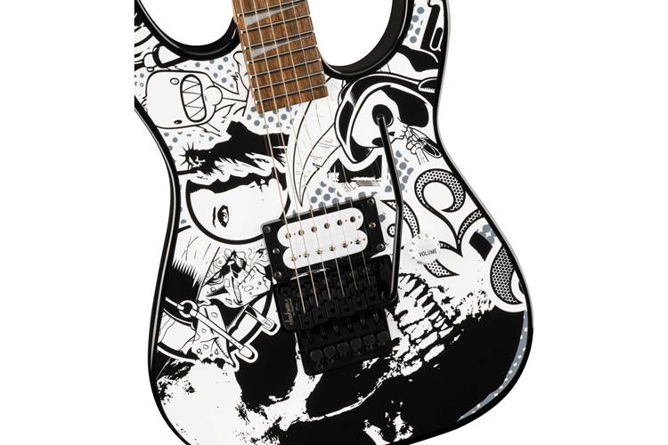 Jackson X Series DK1 Skull Kaos Jackson X Series DK1 Skull Kaos