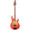 Music Man Sterling Pete Wentz Signature Bass Fiesta Red Front View