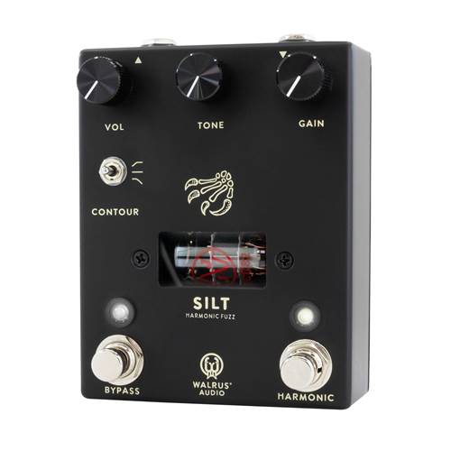 Walrus Audio SILT Harmonic Tube Fuzz Pedal Black Walrus Audio SILT Harmonic Tube Fuzz Pedal Black