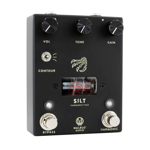 Walrus Audio SILT Harmonic Tube Fuzz Pedal Black Walrus Audio SILT Harmonic Tube Fuzz Pedal Black