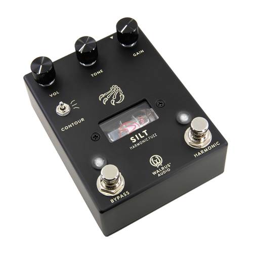 Walrus Audio SILT Harmonic Tube Fuzz Pedal Black Walrus Audio SILT Harmonic Tube Fuzz Pedal Black