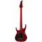 Solar Guitars A1.7ROP-29+ Blood Red Open Pore Back View