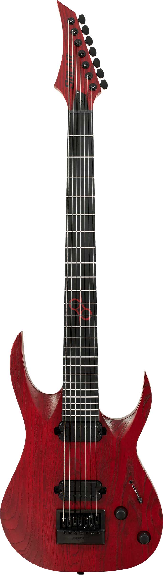 Solar Guitars A1.7ROP-29+ Blood Red Open Pore