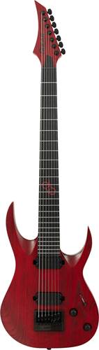Solar Guitars A1.7ROP-29+ Blood Red Open Pore