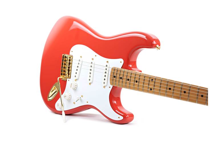 Fender guitarguitar Exclusive Vintera II 50s Tribute Stratocaster Fiesta Red Fender guitarguitar Exclusive Vintera II 50s Tribute Stratocaster Fiesta Red