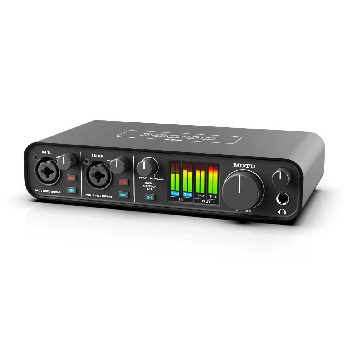 Motu M4 4-In / 4-Out USB Audio Interface