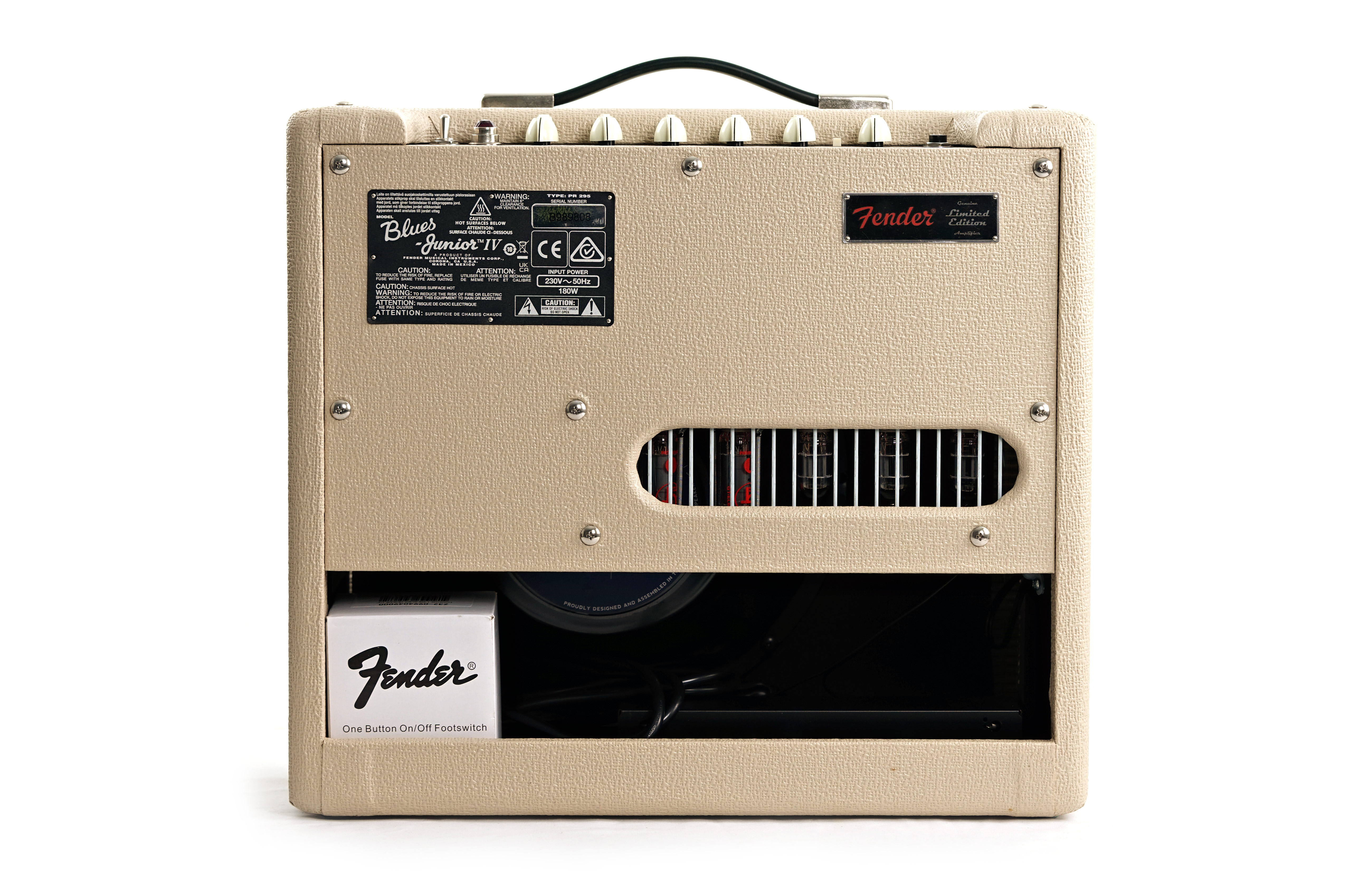 Fender Blues Junior IV Blonde Cannabis Rex Combo Valve Amp