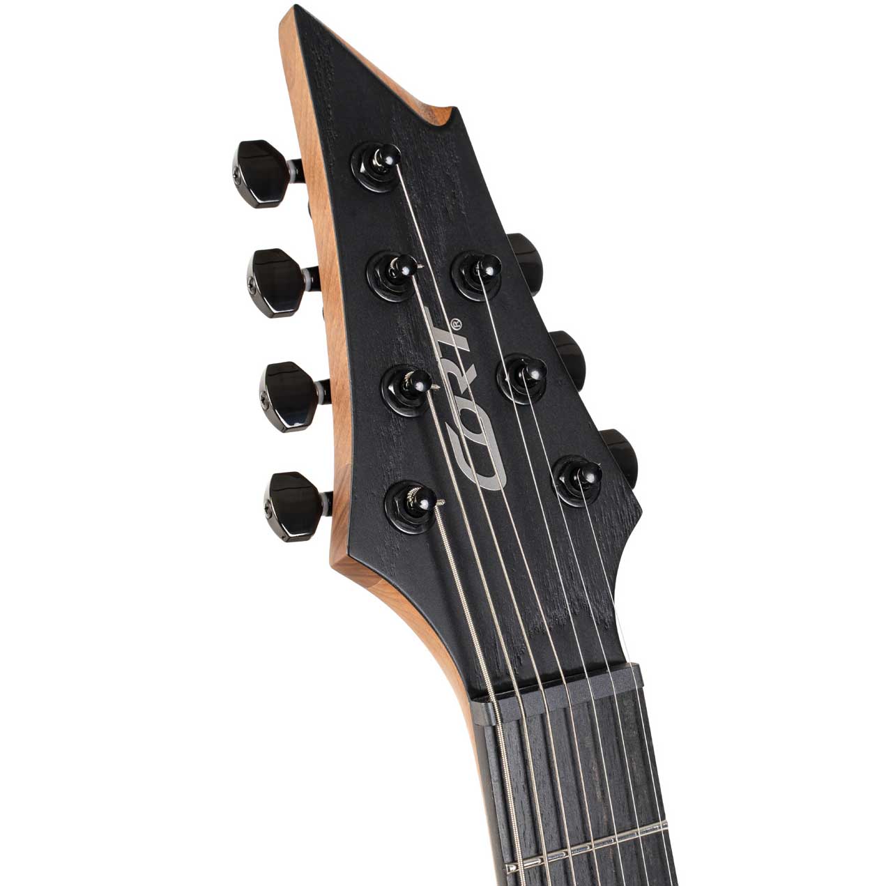 Cort KX707 Evertune 7 String Open Pore Black