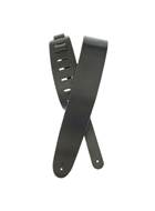 D'Addario Basic Classic Leather Guitar Strap Black