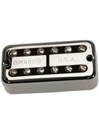 DiMarzio New'Tron Neck Pickup Standard Spaced Nickel Cover Black Insert Humbucker Pickup